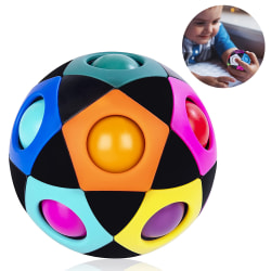 Rainbow Ball Magic Ball 3D Pussel Kids Magic Cube Skill Game