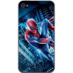 Apple iPhone 4 Genomskinligt Skal Spiderman