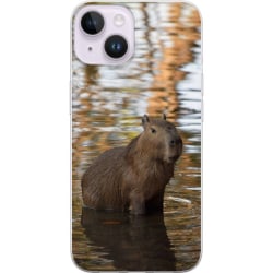 Apple iPhone 15 Plus Läpinäkyvä kuori Capybara