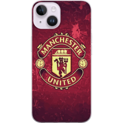 Apple iPhone 15 Gennemsigtig cover Manchester United FC