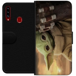Samsung Galaxy A20s Plånboksfodral Baby Yoda