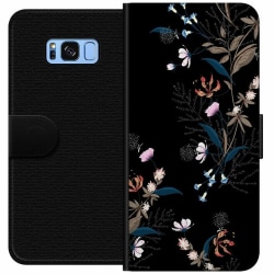 Samsung Galaxy S8 Plånboksfodral Blommor