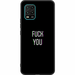 Xiaomi Mi 10 Lite 5G Svart Skal FUCK YOU *