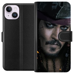 Apple iPhone 15 Lompakkokotelo Jack Sparrow