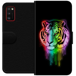Samsung Galaxy A41 Plånboksfodral Tiger