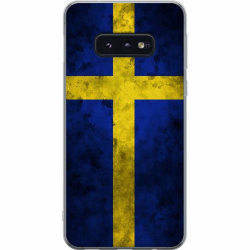Samsung Galaxy S10e Genomskinligt Skal Sverige Flagga