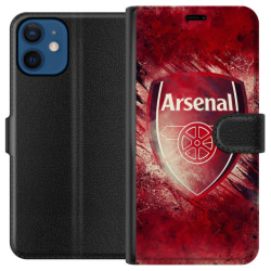 Apple iPhone 12 mini Plånboksfodral Arsenal Football