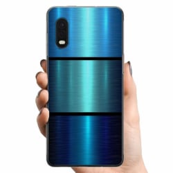 Samsung Galaxy Xcover Pro TPU Mobilskal Blå