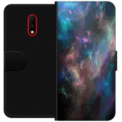 OnePlus 7 Plånboksfodral Galaxy Marmor