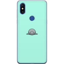 Xiaomi Mi Mix 3 Genomskinligt Skal Lazy Seal