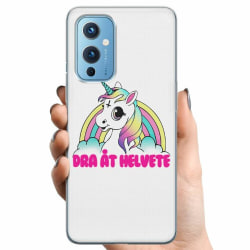 OnePlus 9 TPU Mobilskal Unicorn - Dra Åt @!#