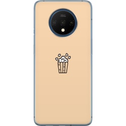 OnePlus 7T Läpinäkyvä kuori Popcorn