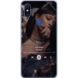 Xiaomi Mi Mix 3 Genomskinligt Skal Rihanna