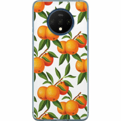OnePlus 7T Genomskinligt Skal Apelsin
