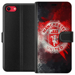 Apple iPhone 7 Plånboksfodral Manchester United FC