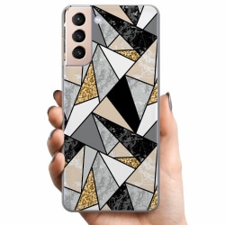 Samsung Galaxy S21+ 5G TPU Mobilskal Marble Print