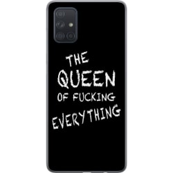 Samsung Galaxy A71 Genomskinligt Skal Queen of Everything