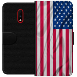 OnePlus 7 Plånboksfodral USA Flagga