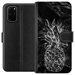 Samsung Galaxy S20+ Plånboksfodral Marmor Ananas