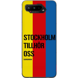Asus ROG Phone 5 Gjennomsiktig deksel Djurgården