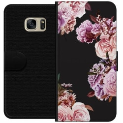 Samsung Galaxy S7 Plånboksfodral Blommor