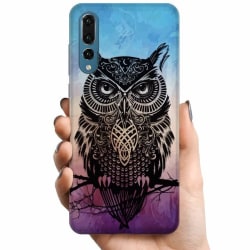 Huawei P20 Pro TPU Mobilskal Owl