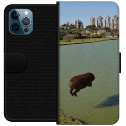 Apple iPhone 12 Pro Max Lommeboketui Capybara