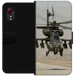 Samsung Galaxy Xcover 5 Plånboksfodral AH-64 Apache Attack He