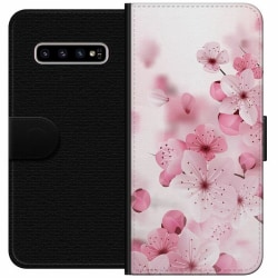 Samsung Galaxy S10 Plånboksfodral Cherry Blossom