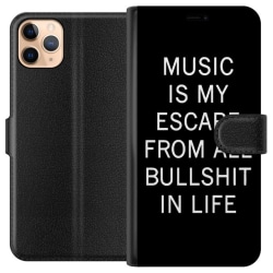 Apple iPhone 11 Pro Max Lommeboketui Musikk er mitt liv