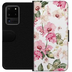Samsung Galaxy S20 Ultra Plånboksfodral Blommor