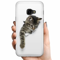 Samsung Galaxy Xcover 4 TPU Mobilskal Curious Kitten