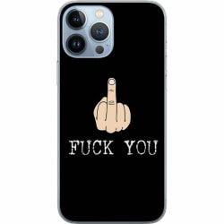 Apple iPhone 14 Pro Max Mjukt skal - Fuck You