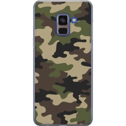 Samsung Galaxy A8 (2018) Genomskinligt Skal Militär