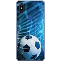 Xiaomi Mi Mix 3 Genomskinligt Skal Fotboll