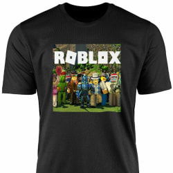 Svart T-Shirt S - Roblox