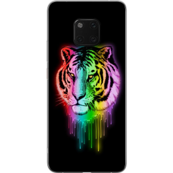 Huawei Mate 20 Pro Genomskinligt Skal Neon Tiger