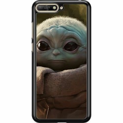 Huawei Y6 (2018) Hard Case (Black) Baby Yoda