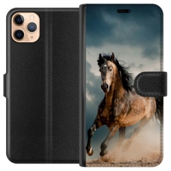 Apple iPhone 11 Pro Max Plånboksfodral Häst