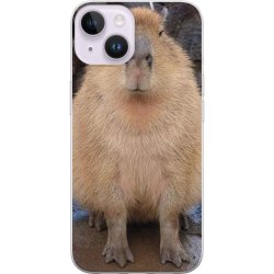 Apple iPhone 15 Plus Läpinäkyvä kuori Capybara