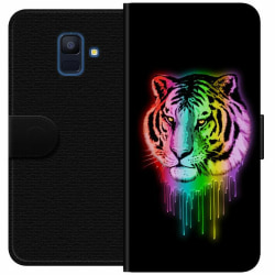Samsung Galaxy A6 (2018) Plånboksfodral Tiger