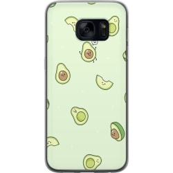 Samsung Galaxy S7 Gennemsigtig cover Glad Avocado