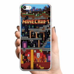Apple iPhone 5s TPU Mobilskal Minecraft