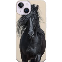 Apple iPhone 15 Gjennomsiktig deksel Hest