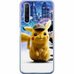Realme X50 5G Mjukt skal - Detective Pikachu - Pikachu