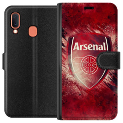 Samsung Galaxy A20e Plånboksfodral Arsenal Football