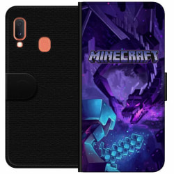 Samsung Galaxy A20e Plånboksfodral Minecraft