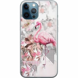 Apple iPhone 12 Pro Mjukt skal - Flamingo