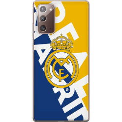 Samsung Galaxy Note20 Läpinäkyvä kuori Real Madrid