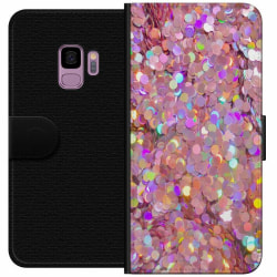 Samsung Galaxy S9 Plånboksfodral Glitter